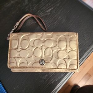 Coach wristlet